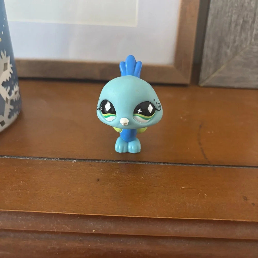 hasbro littlest pet shop peacock #463